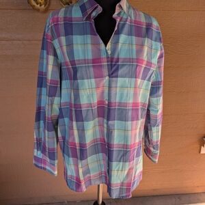 Foxcroft Multicolor Plaid Shirt
